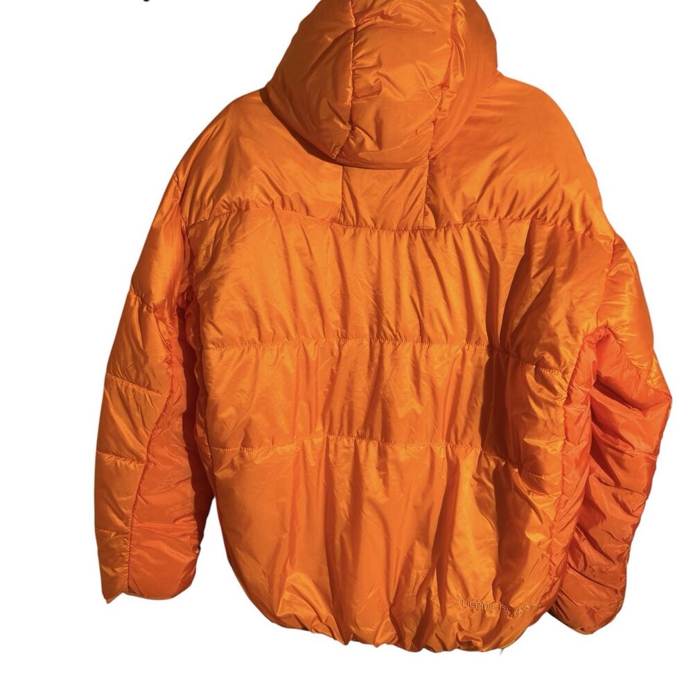 NIKE THERMA-FIT ADV ACG PRIMALOFT HOODED PUFFER JACKET COAT ORANGE MENS LARGE L - Picture 4 of 16